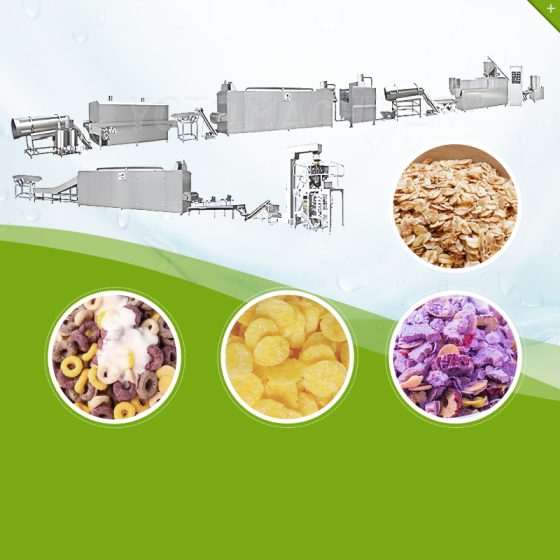 Breakfast Cereal Corn Flakes Production Line
