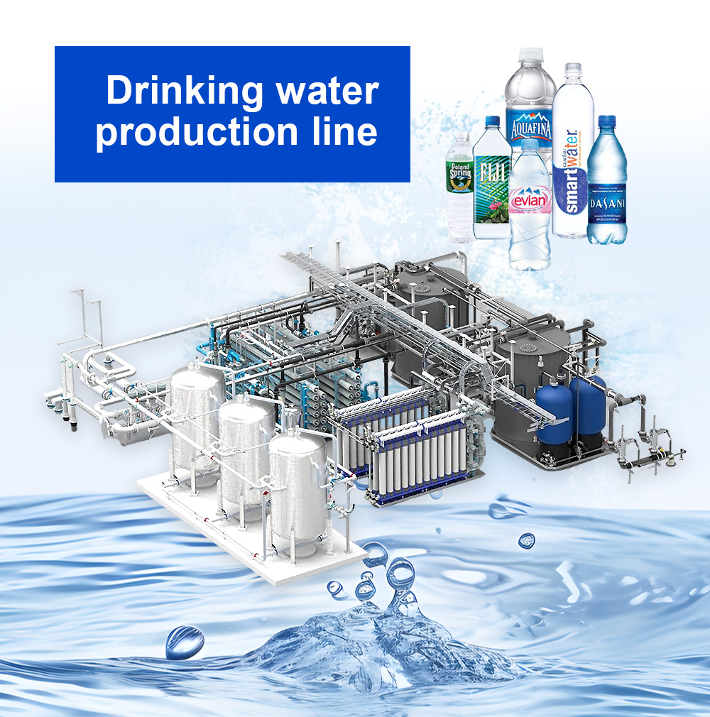 Drinking water production line -  - 1