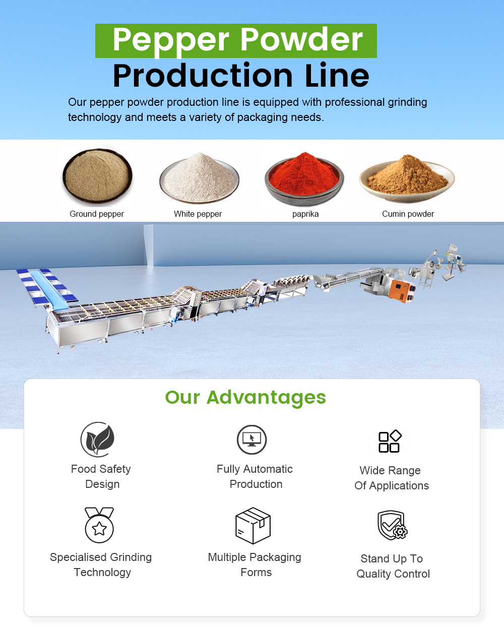 Pepper Powder Production Line -  - 1